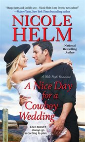 A nice day for a cowboy wedding cover image
