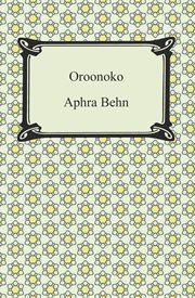 Oroonoko cover image