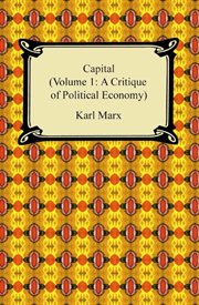 Capital. Volume 1 cover image
