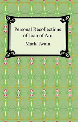 Cover image for Personal Recollections of Joan of Arc