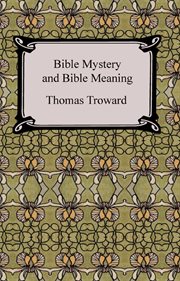 Bible mystery and Bible meaning cover image