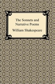 The sonnets and narrative poems cover image