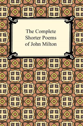Cover image for The Complete Shorter Poems of John Milton