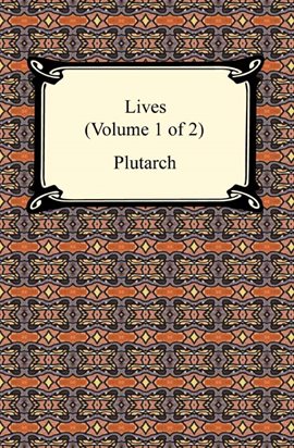 Cover image for Plutarch's Lives (Volume 1)