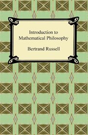 Introduction to mathematical philosophy cover image