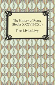 The history of Rome cover image