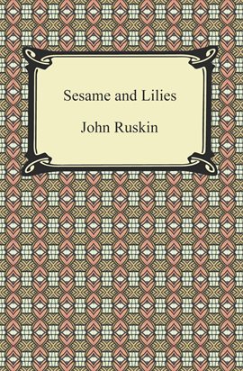 Cover image for Sesame and Lilies