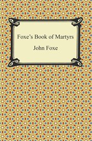 Foxe's book of martyrs cover image