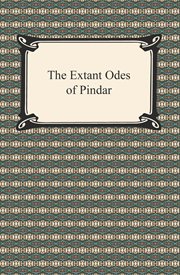 The extant odes of Pindar cover image