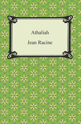 Cover image for Athaliah