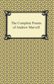 The complete poems [of] Andrew Marvell cover image