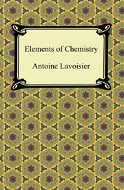 Elements of chemistry cover image