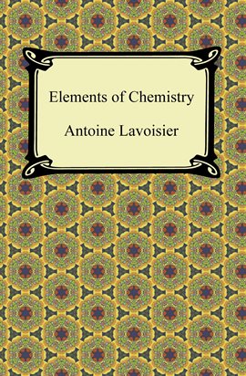 Cover image for Elements of Chemistry