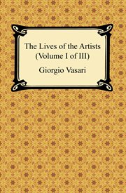 The lives of the artists (volume 1) cover image