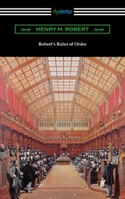 Robert's rules of order cover image
