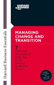 Managing change and transition cover image