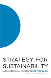 Strategy for sustainability : a business manifesto cover image