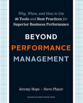 Cover image for Beyond Performance Management