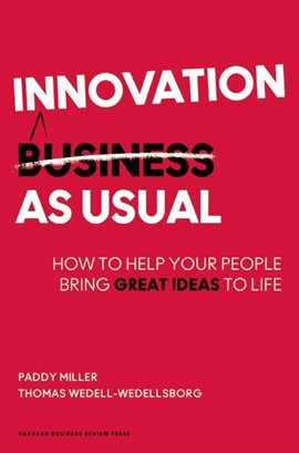 Cover image for Innovation as Usual
