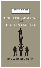 High performance with high integrity cover image