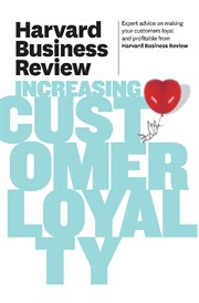 Harvard business review on increasing customer loyalty cover image