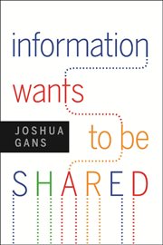 Information wants to be shared cover image
