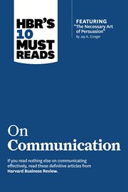 HBR's 10 must reads on communication cover image