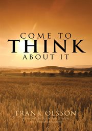 Come to think about it. Associations to the Sixty-Six Books of the Bible from a Philosophical Perspective cover image