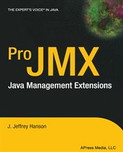 Pro JMX : Java Management Extensions cover image