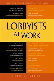 Lobbyists at work cover image