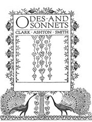 Odes and sonnets cover image