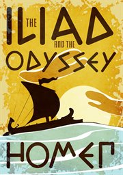 The Iliad and the odyssey cover image