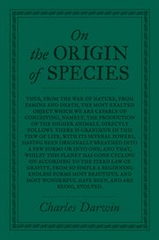 On the origin of species cover image