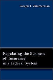 Regulating the business of insurance in a federal system cover image