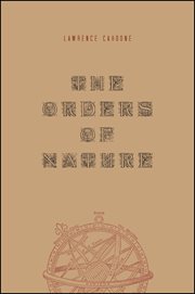 The orders of nature cover image