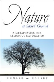 Nature as sacred ground cover image