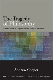 The tragedy of philosophy cover image