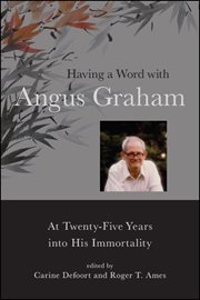 Having a word with Angus Graham : at twenty-five years into his immortality cover image