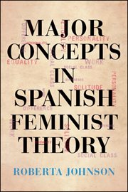 Major concepts in Spanish feminist theory cover image