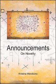 Announcements : on novelty cover image
