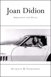 Joan Didion : substance and style cover image