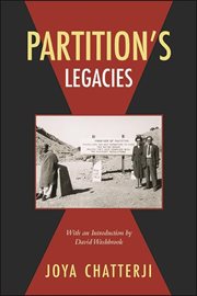 Partition's legacies cover image