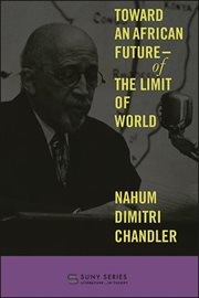 Toward an African future--of the limit of world cover image