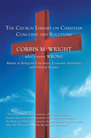 The church library on Christian concerns and solutions cover image