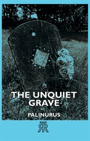 The unquiet grave: a word cycle cover image