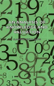 An analysis of knowledge and valuation cover image
