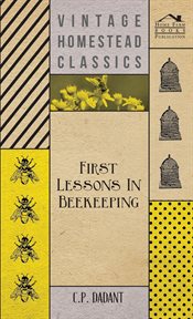 First lessons in beekeeping cover image
