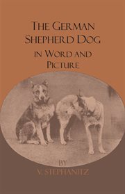 The German shepherd dog in word and picture cover image