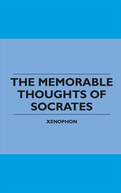 The Memorable Thoughts of Socrates cover image