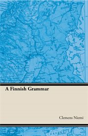 A Finnish grammar cover image